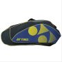 YONEX SUNR WB01TG BT6 S Badminton Kit Bag Black and Navy Blue