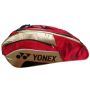 YONEX SUNR 8529TG BT9 Badminton Kit Bag Red and Golden
