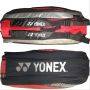 Yonex SUNR BRB 11 MS2 BT6 S Badminton kit Bag Red Gray and Black