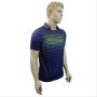 YONEX RM 19 12111 26T16 SR Badminton T Shirt Royal Blue Round Neck Size Large