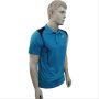 YONEX PM 19 12087 26B16 SR Badminton T Shirt Sky Blue Color Neck Size Large