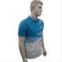 YONEX PM 19 458T 26T16 S Badminton T Shirt Blue and White Color Neck Size Large