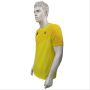 YONEX RM S092 1000S LD216 SR Badminton T Shirt Blazing Yellow Round Neck Size Large