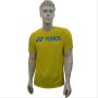YONEX RM S092 741 IN 17816 S Badminton T Shirt Blazing Yellow Round Neck Size Medium