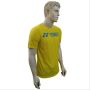 YONEX RM S092 741 IN 17816 S Badminton T Shirt Blazing Yellow Round Neck Size Medium