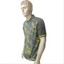 YONEX PM G017 852 27T 16 S Badminton T Shirt Charcoal Gray Color Neck Size Medium
