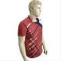 YONEX RM 92 12088 26TG16 SR Badminton T Shirt Red Round Neck Size XL