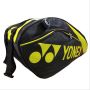 YONEX SUNR 9626 TG BT6 SR Badminton Kit Bag Black and Yellow