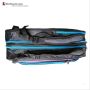 YONEX Sunr WP14TG BT6 S Badminton Kit Bag Dark Purple and Sky Blue