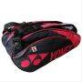 YONEX SUNR 9626 MS BT6 SR Badminton Kit Bag Black and Red
