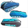Yonex Carbonex 6000 Ex Badminton Racket AND Thrax Streak Badminton Kit Bag Sky blue and Navy