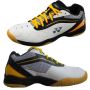 Yonex Power Cushion SHB 65REX Badminton Shoes (Black and Yellow)