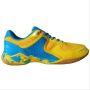 Yonex Super ACE V Badminton Shoes Yellow and Blue