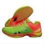 Yonex SRCP 01R LCW Badminton Shoes Orange and Lime Green