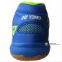 Yonex Court ACE Matrix Badminton Shoes White and Blue
