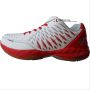 Yonex Court ACE Matrix Badminton Shoes White and Red