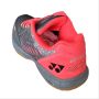 Yonex Court ACE Matrix Badminton Shoes Gray and Red