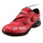 Yonex POWER CUSHION INFINITY Badminton Shoes Black and Red