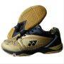 Yonex Aero Comfort Badminton Shoes Gold and Black