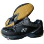 Yonex Aero Comfort Badminton Shoes Black and Gun Metal