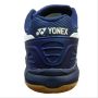 Yonex Court ACE Tough Badminton Shoes White Navy and Black