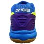 Yonex Court ACE Tough Badminton Shoes Lime Blue and Purple