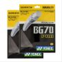 Yonex BG 70 Pro Badminton String Set of 2