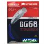 Yonex BG 68 Ti Badminton Racket String 10 Sets