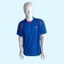 YONEX Badminton T Shirt Round Neck Blue Size Large