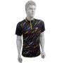 YONEX Badminton T Shirt Black Color Neck Size Medium