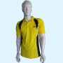 YONEX Badminton T Shirt Color Neck Yellow Size Medium