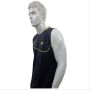 YONEX 10000 LDEX LIN DAN Badminton T Shirt  Yellow and Black Size XL