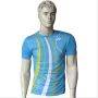Yonex RM S092 1796 COC19 S Badminton T Shirt Norse Blue Medium Size