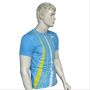 Yonex RM S092 1796 COC19 S Badminton T Shirt Norse Blue Medium Size