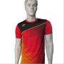 Yonex RM S092 1699 COC19 S Badminton T Shirt High Risk Red Small size