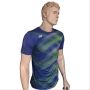 Yonex RM S092 1706 COC19 S Badminton T Shirt Dazzling Blue Small Size