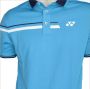 Yonex PM G017 1558 32T 19 S Badminton T Shirt Cyan Blue Large Size 