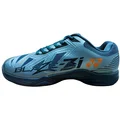 Yonex Blaze 3i Badminton Shoes Crystal Teal Hyper Orange