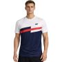 Yonex RM-H036-2869-EASY4-S Badminton T-shirt Mens Round Neck Navy Peony Colour Medium Size