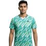 Yonex RM-S092-2996-CC8-S Badminton T Shirt Turquoise Colour Large Size