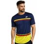 Yonex RM S092 1792 COC19 S Badminton T Shirt Patriot Blue ButterCup Size Small