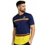 Yonex RM S092 1792 COC19 S Badminton T Shirt Patriot Blue ButterCup Size Small
