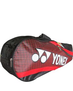 YONEX SUNR 1835 Thermal Badminton Kit Bag Black and Red