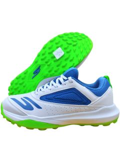 Skechers 214205ID Cricket Shoes White Blue