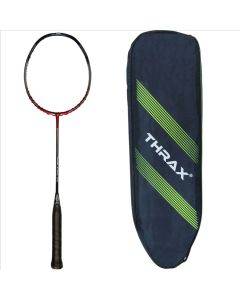Thrax Air Strike 975 Lite 75 Gms weight 35 Lbs Tension Unstrung Badminton Racket