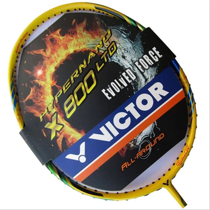 Victor HyperNano X 800 LTD Badminton Racket Black and Yellow,- Buy