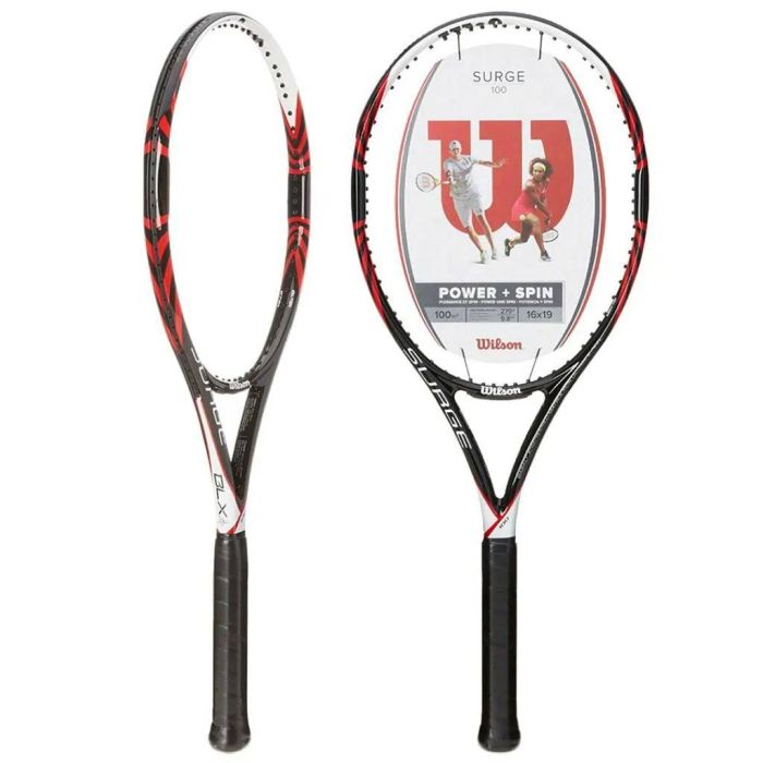 WILSONウィルソンBLX SURGE ヨネックスYONEX60 Wilson Surge 100 (Red) Tennis Racket,- Buy Wilson Surge 100 (Red