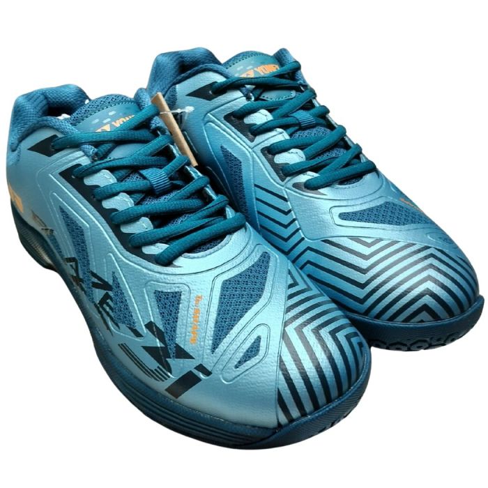 Buy Yones Blaze -3i Badminton Shoes Crystal Teal Hyper Orange