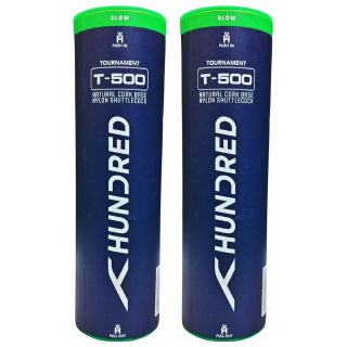 Hundred T-500 Badminton Shuttlecock