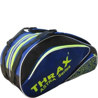 Thrax Astra Series Badminton Kit Bag Black Blue and Lime